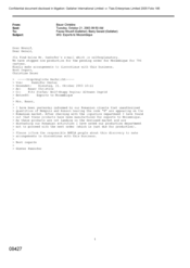 [E-mail from Christine Bauer to Mounif Fawaz and Gerald Barry regarding exports to Mozambique]