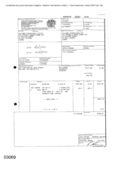 Invoices of 800 cartons of cigarettes - Stateline