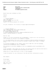 [Letter from Gerald Barry to Mounif Fawaz regarding Gallaher-proposal for services]