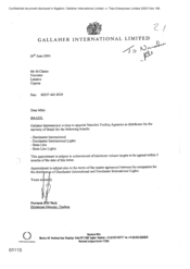 [Letter from Norman BS Jack to M Clarke regarding Brazil brands distribution]