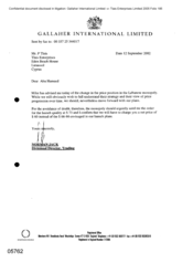 [Letter from Norman BS Jack to P Tlais regarding Lebanese monopoly price position]