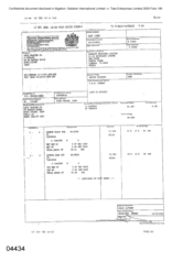 [Invoice from Gallaher International Limited by Irene Matthew]