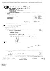 [ Modern Freight Co LLC invoice to Gallaher International Ltd ]