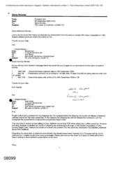 [Email from Ann Elkington to Nicolas Senic regarding the amendment from the bank]