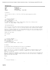 [Email from Ann Elkington to Natalie Clarke regarding Bandar Abbas - Order 12256]