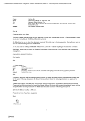 [Email from Ben Hartley to Willard Simpson and Warmer Tim regarding pended Amela orders]