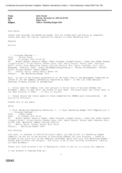 [Email from Nicolas Senic to Belton Kevin regarding Amela:Marketing budget 2004]