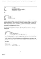 [Email from Stephen Perks to Wale Jonathon regarding the damaged stock in Chabahar]