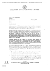 [Letter from Norman BS Jack to P Tlias regarding State line and goods taken in Cyprus and Dubai]