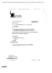 [ A letter from George Pouros to Sue James concerning 12*40 sheets and updated stock balance sheets]