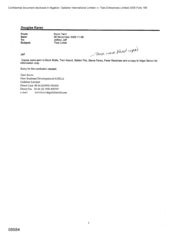 [Email from Terri Kovic to Jeff Jeffery regarding Tlais letter]