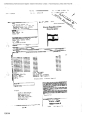 [Details of domestic road Bill of Lading to Sabourian from Mahmoudi for Dorchester Cigarettes]