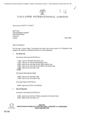 [Letter from Norman BS Jack to P Tlais regarding stock shipments]