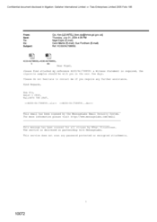 [Email from Ojo, Ken to Nigel Espin regarding the attached witness statement]