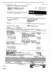 [Bill of Lading from Gallaher International Ltd to Tlais Enterprises Ltd]