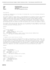 [Email from Assimakopoloulos Elias to Norman Jack regarding Trade Sovereign red in Greece]