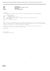 [Email from Mounif Fawaz to Gerald Barry regarding slow moving stocks]