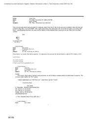 [E-mail from Sue Jones to Gerald Barry regarding Tlais-Should get your attention]