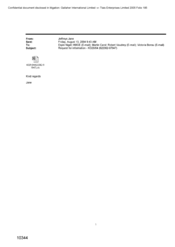 [Letter from Jeffrey Jane to Nigel Espin, Carol Martin, Robert Vaudrey and Victoria Bonsu regarding request for information -KO29/04(622362-97047)]