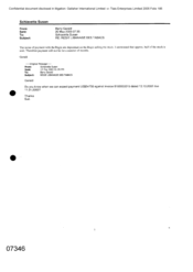 [Letter from Gerald Barry to Susan Schiavetta regarding terms of payment for Regie]