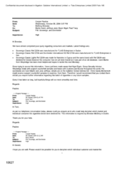 [Email from Cooper Pauline to Brendan McElroy regarding Sovereign and Dorchester]