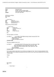 [Email from Susan Schiavetta to Norman Jack, Gerald Barry regarding the Open Tlais Orders]