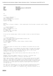 [An E-mail from Gerald Barry to Mounif Fawaz Regarding AMELA]