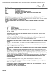 [Email from Peter Redshaw to Alonso Robert, Tom Keevil, Suzanne Wise regarding letter rogatory]