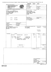 [Certificate of deposit from Gallaher International Limited to Atteshlis Bonded Stores Ltd for Dorchester cigarettes]