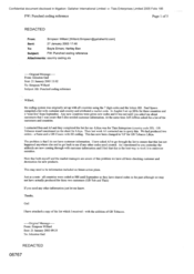 [Letter from Willard Simpson to Simon Boyle, Ben Hartley regardin punched coding reference]