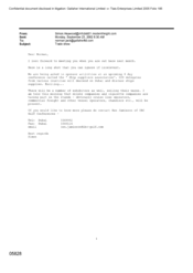 [E-mail from Simon Heywood to Norman Jack regarding trade show]