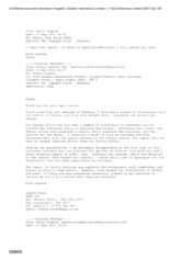 [Email from Stephen Perks to Tom Keevil, Mark Rolfe regarding damaged stock in Chabahar]