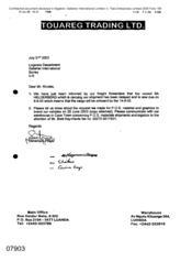 [Letter from Henerique Felgar to Nicolas regarding delay of shipment and POS materials shipment and logistics and communicate]