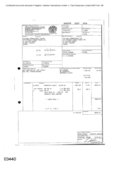 Report on Invoice