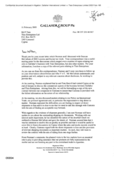 [Letter from Jeff Jeffery to P Tlais regarding Tlais Enterpruses]