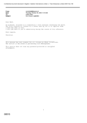 [Email from Christian to Labrec Marc regarding Iran Closure Legislation]