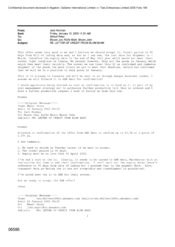 [E-mail from Norman Jack to Peter Whent regarding letter of credit from Blom Bank]