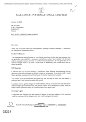 [Letter from Norman BS Jack to M Clarke regarding alliavation of pressure on production capacity]