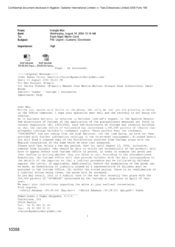 [Email from Max Krangle to Nigel Espin and Carol Martin regarding urgent - customs / Dorchester]