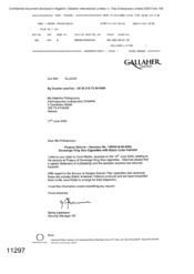 [Letter from Garry Lawinson to Katerina Politopoulou regarding piraeus seizure - Decision no 14594/14-06-2004]