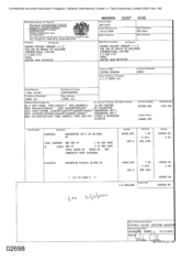 [Invoice for Gallaher International Limited]