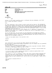 [Email from Alan Johnson to Jeff Jeffery regarding Customs Reports]