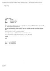 [Email from Nigel Espin to Jeff Jeffery regarding Italian Seizure]