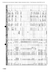 [Table for cigarette brands, references, master cases and Quantity]