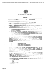 Gallaher Limited[Memo from Norman Jack to Steve Perks regarding AMELA Procedures Manual]