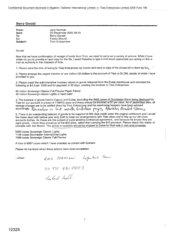 [Email from Norman Jack to Bary Gerald regarding the confirmation of receipt of funds from Tlais]