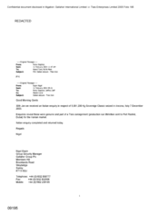 [Email from Nigel Espin to Stephen Perks, Jeff Jeffery regarding Italian seizure-Tlais Iran]