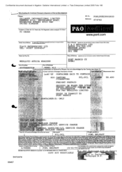 [Bill of Lading for Combined Transport Shipment or Port to Port Shipment]