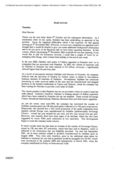 [Letter from Jeff Jefery to Duncan regarding appraisals and meeting]