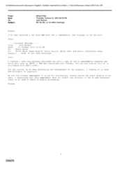 [Email from Peter Whent to Norman Jack regarding Blom LC from 248m Sovereign]